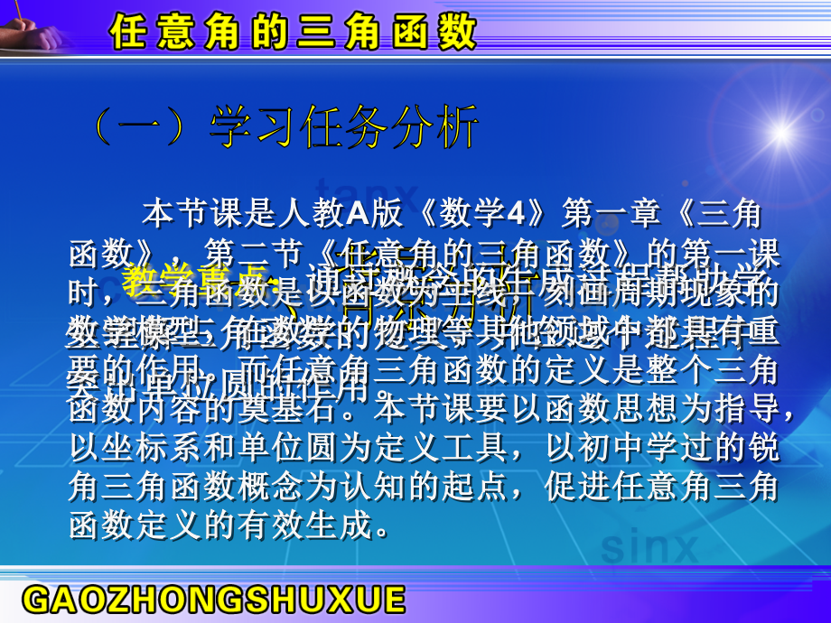 任意角的三角函数说课稿.pptx_第3页