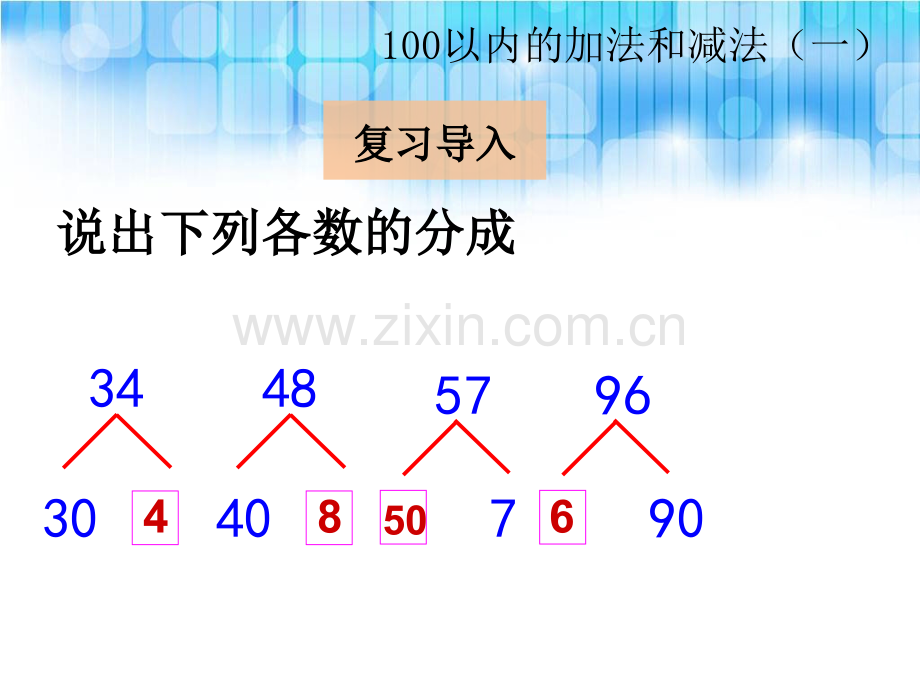 人教版小学一年级下册数学两位数加一位数不进位整十数.pptx_第2页