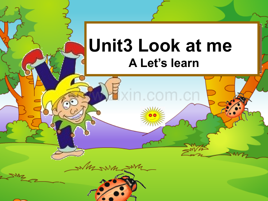 PEP小学英语三年级上册Unit3-Look-at-Me-Part-A课件.pptx_第1页