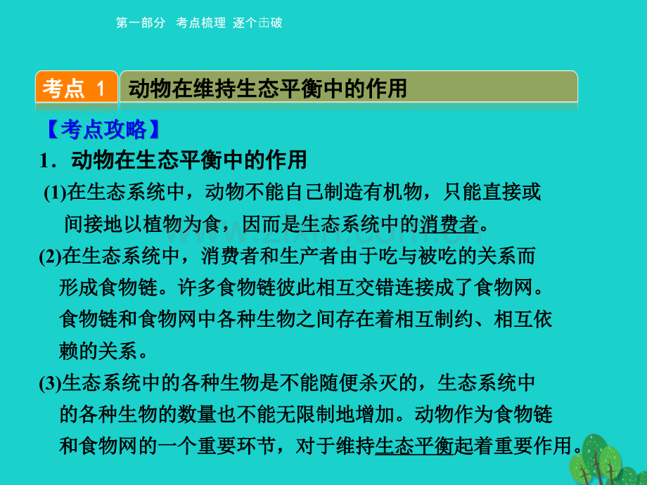 中考生物-考点梳理---动物在生物圈中的作用-新人教版.pptx_第3页