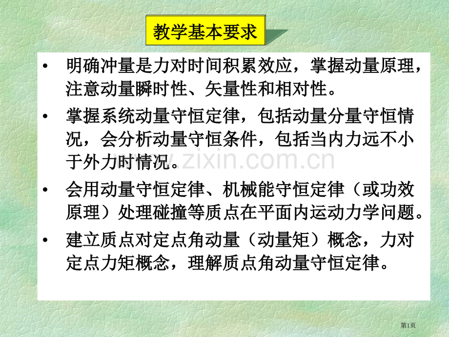 物理冲量专题培训市公开课金奖市赛课一等奖课件.pptx_第1页