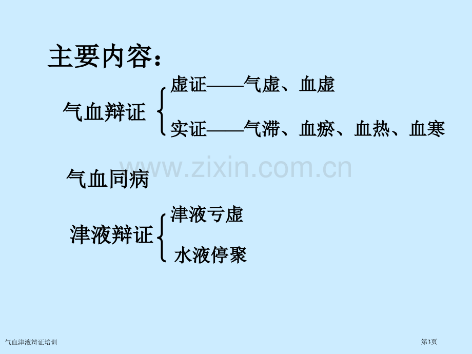 气血津液辩证培训专家讲座.pptx_第3页