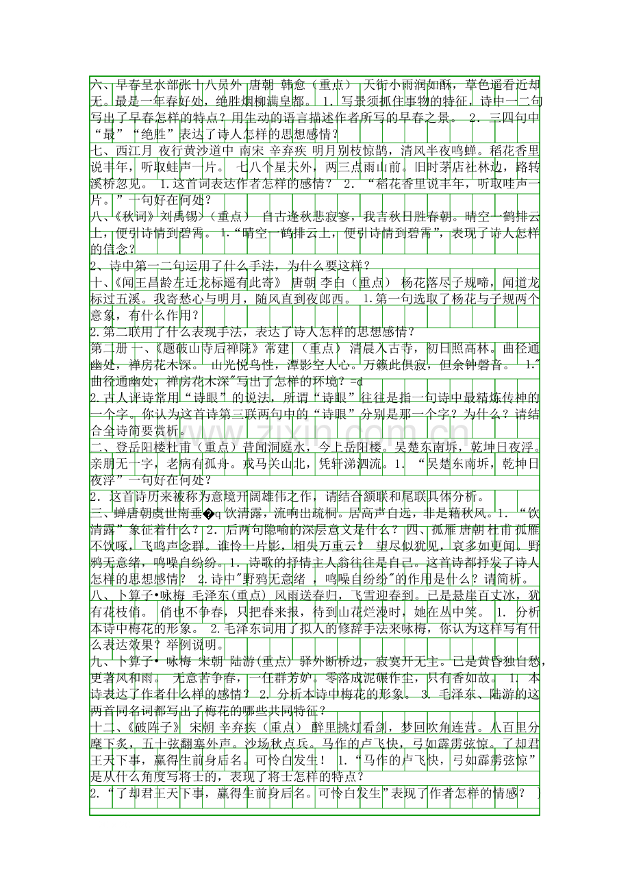 2015中考语文古诗复习资料苏教版七至九年级.docx_第2页