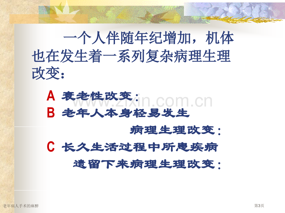 老年病人手术的麻醉专家讲座.pptx_第3页