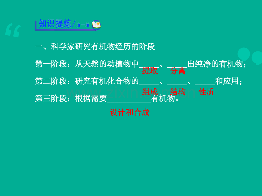 2015高中化学苏教版选修5课时配套专题1认识有机化合物.pptx_第3页