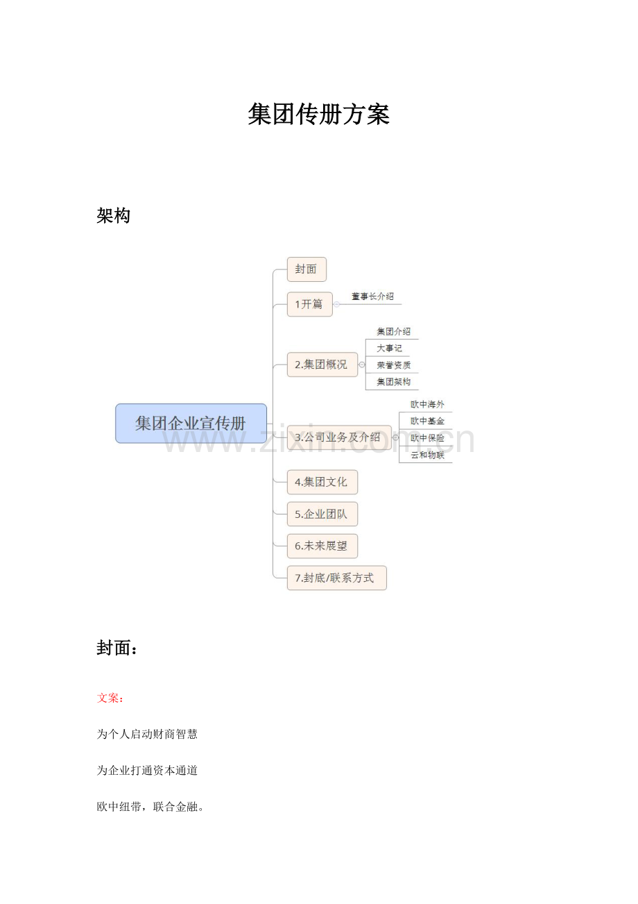 集团宣传画册方案.docx_第1页