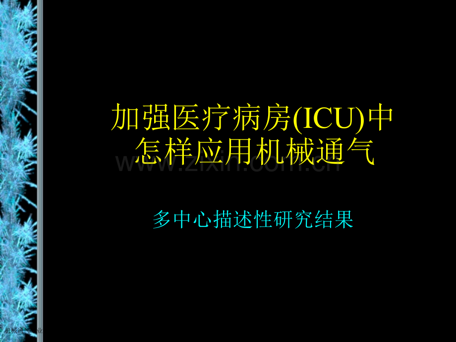 机械通气专业知识培训专家讲座.pptx_第1页