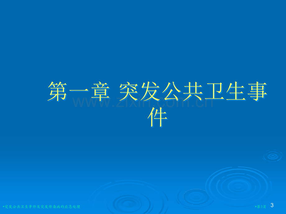 突发公共卫生事件及突发传染病的应急处理专家讲座.pptx_第3页