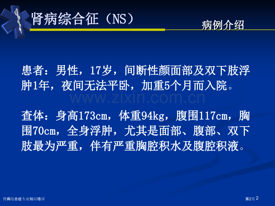 肾病综合症专业知识培训专家讲座.pptx_第2页