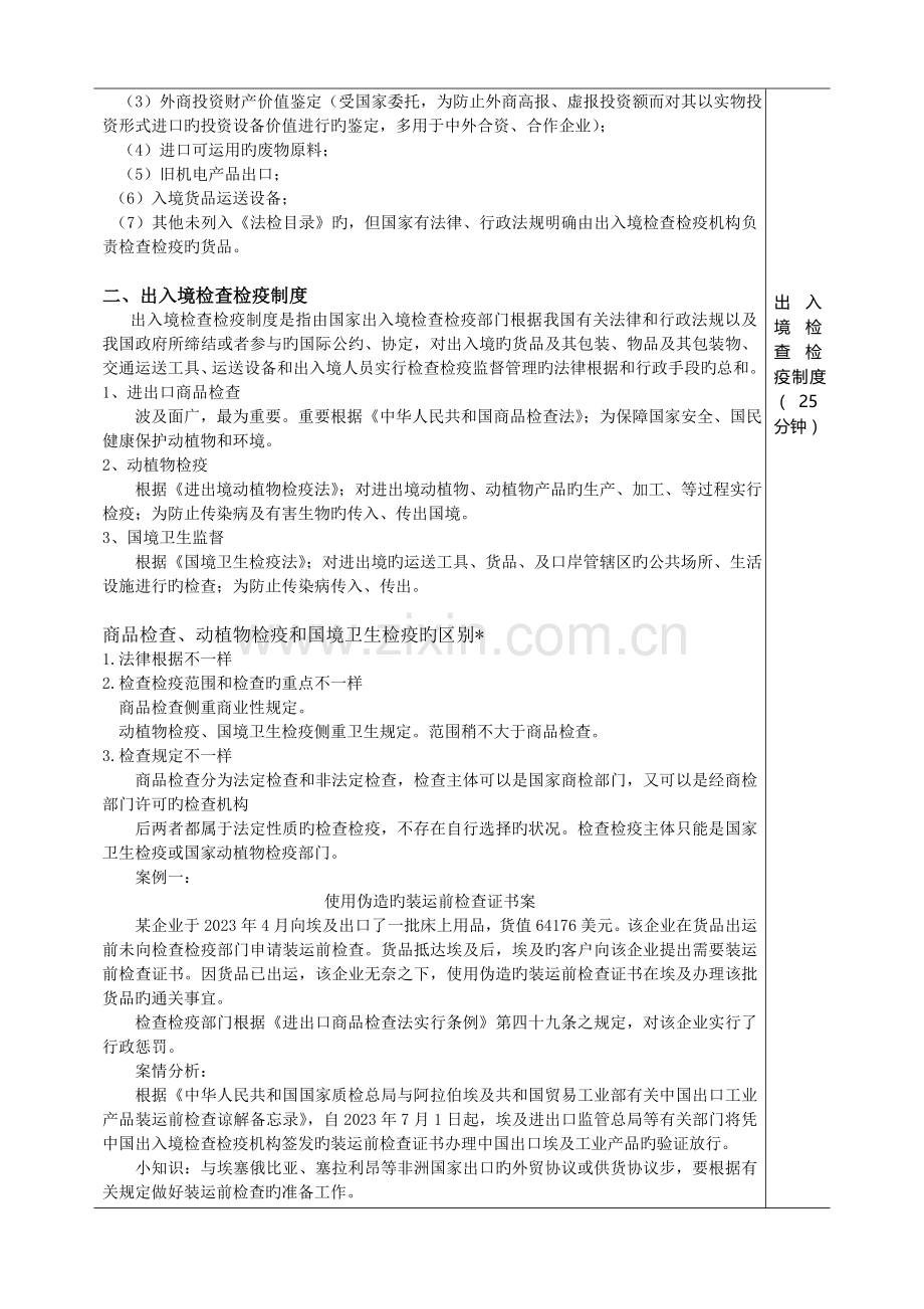 进出口报关实务电子教案对外贸易管制制度.doc_第3页