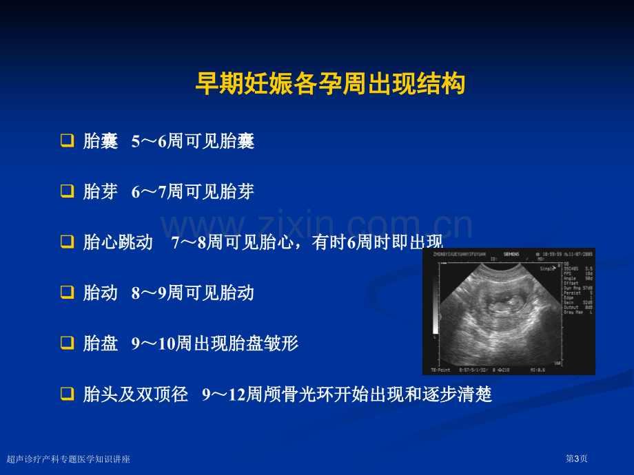 超声诊疗产科专题医学知识讲座.pptx_第3页