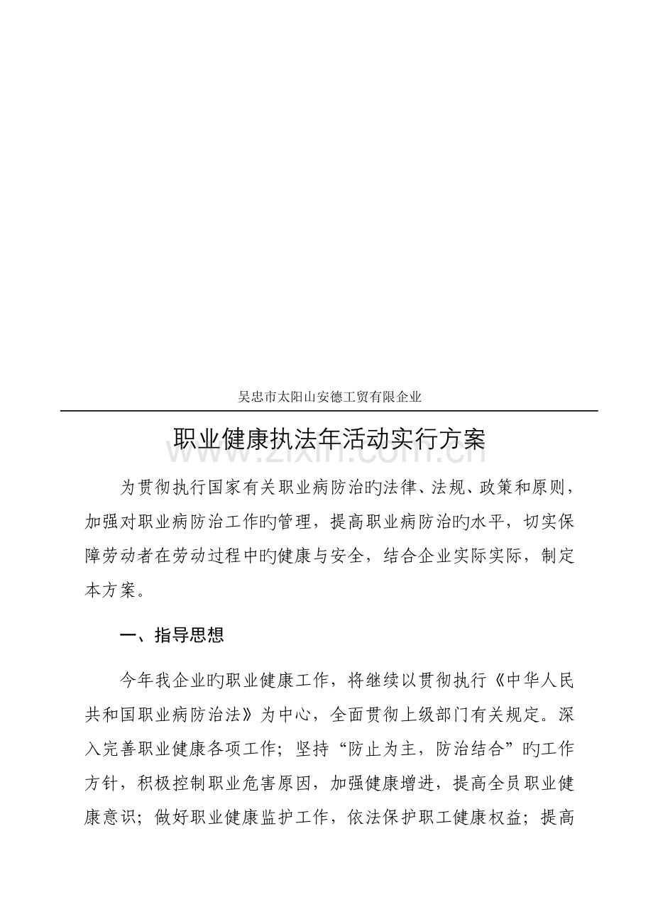 职业健康执法年活动实施方案.docx_第2页