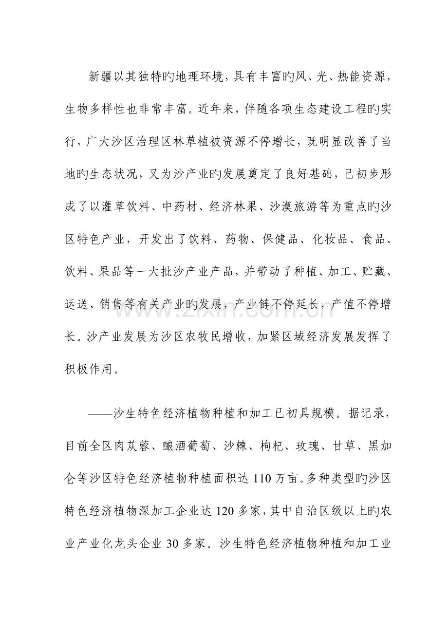 自治区沙产业发展规划纲要.doc_第2页