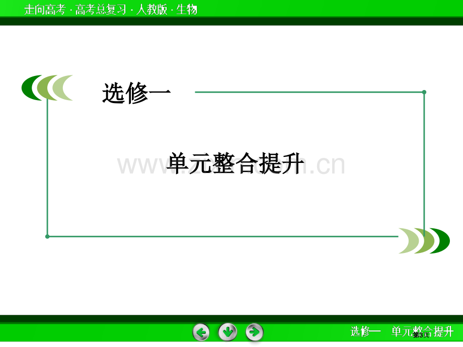 走向高考届高考生物一轮复习选修单元整合提升公开课一等奖优质课大赛微课获奖课件.pptx_第3页