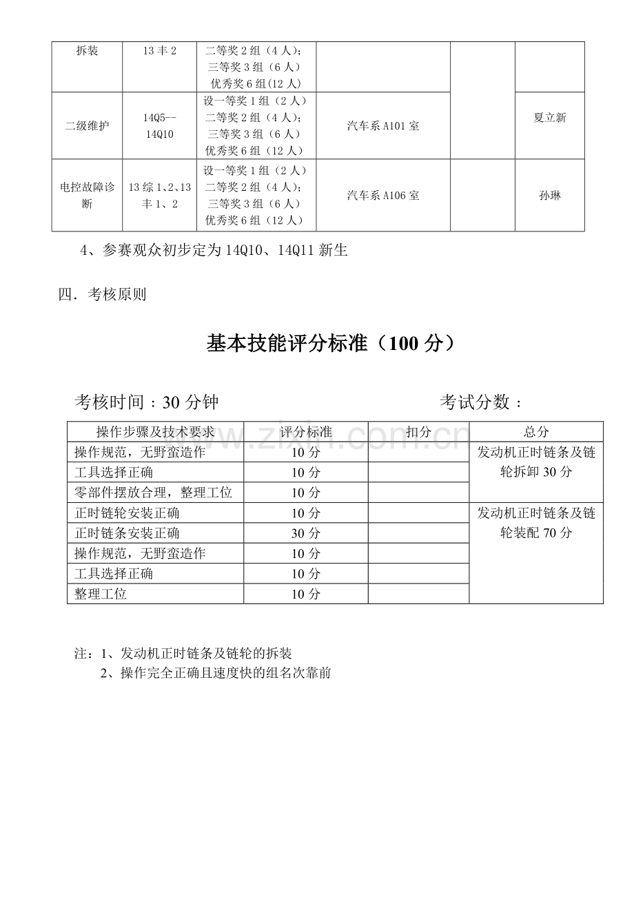 汽车技能比武方案.doc_第2页