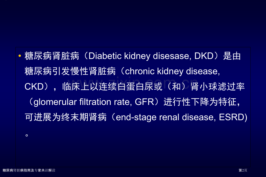 糖尿病肾脏病指南及专家共识解读.pptx_第2页