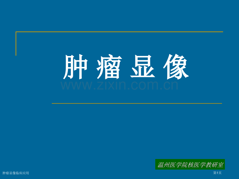 肿瘤显像临床应用专家讲座.pptx_第1页