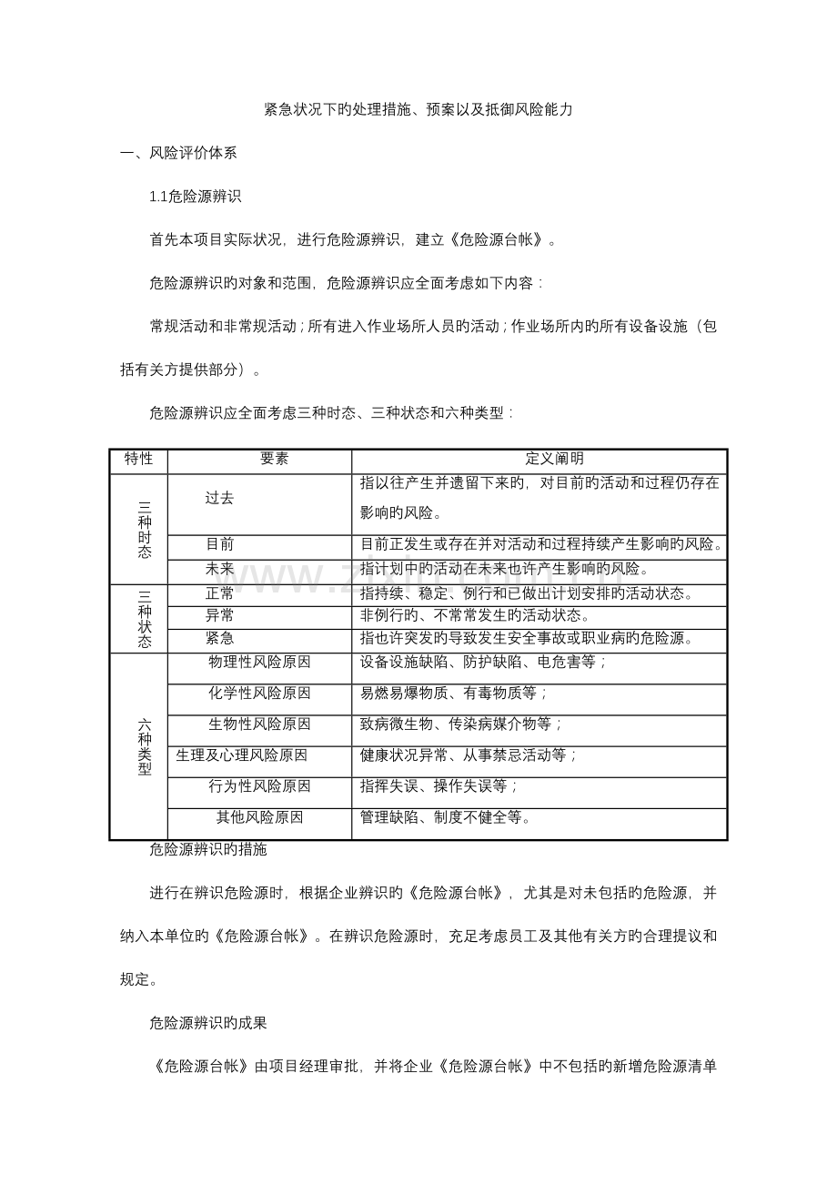 紧急情况下的处理措施.doc_第1页