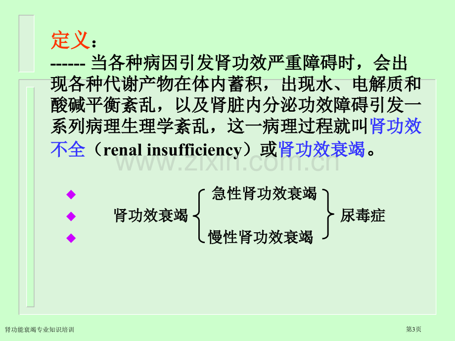 肾功能衰竭专业知识培训专家讲座.pptx_第3页