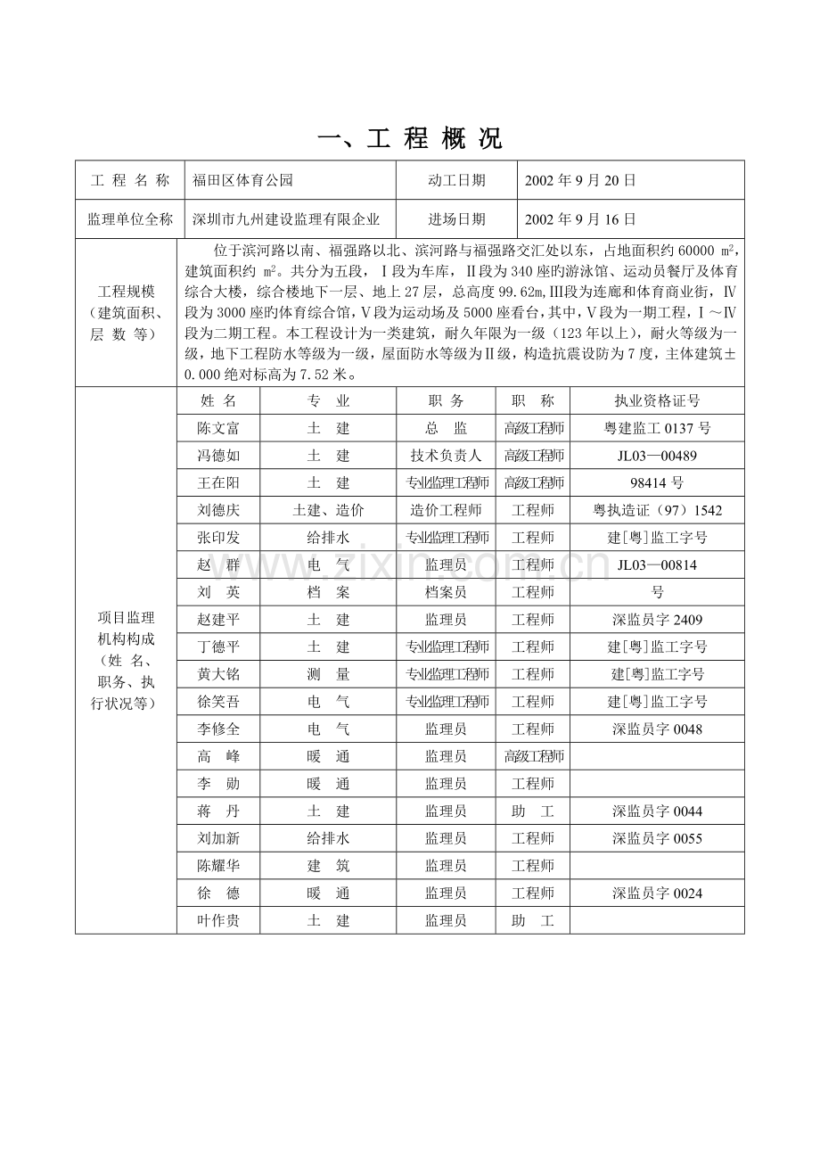 福田体育公园工程质量评估报告.doc_第2页