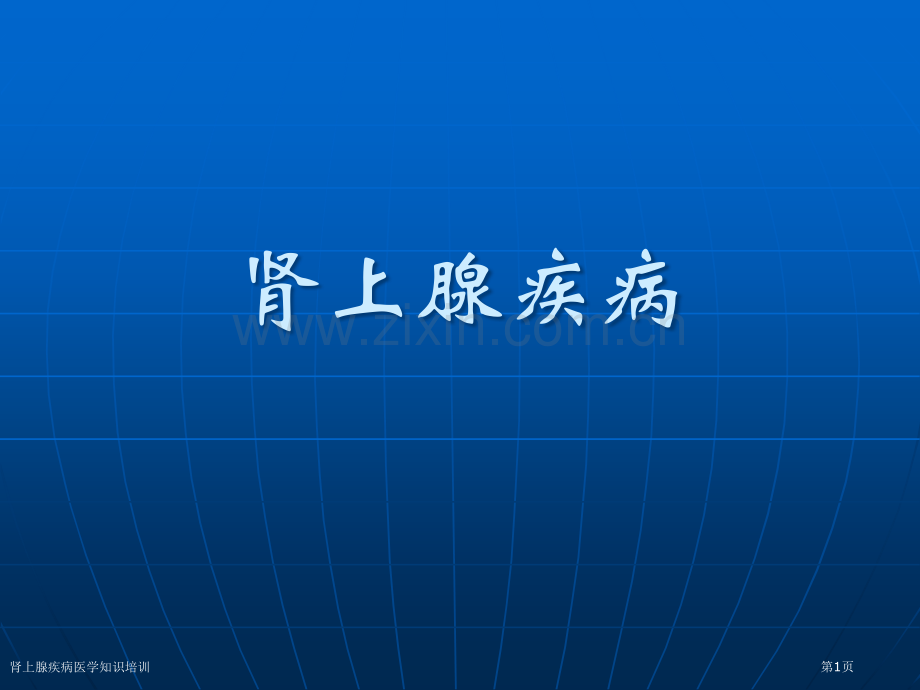 肾上腺疾病医学知识培训专家讲座.pptx_第1页