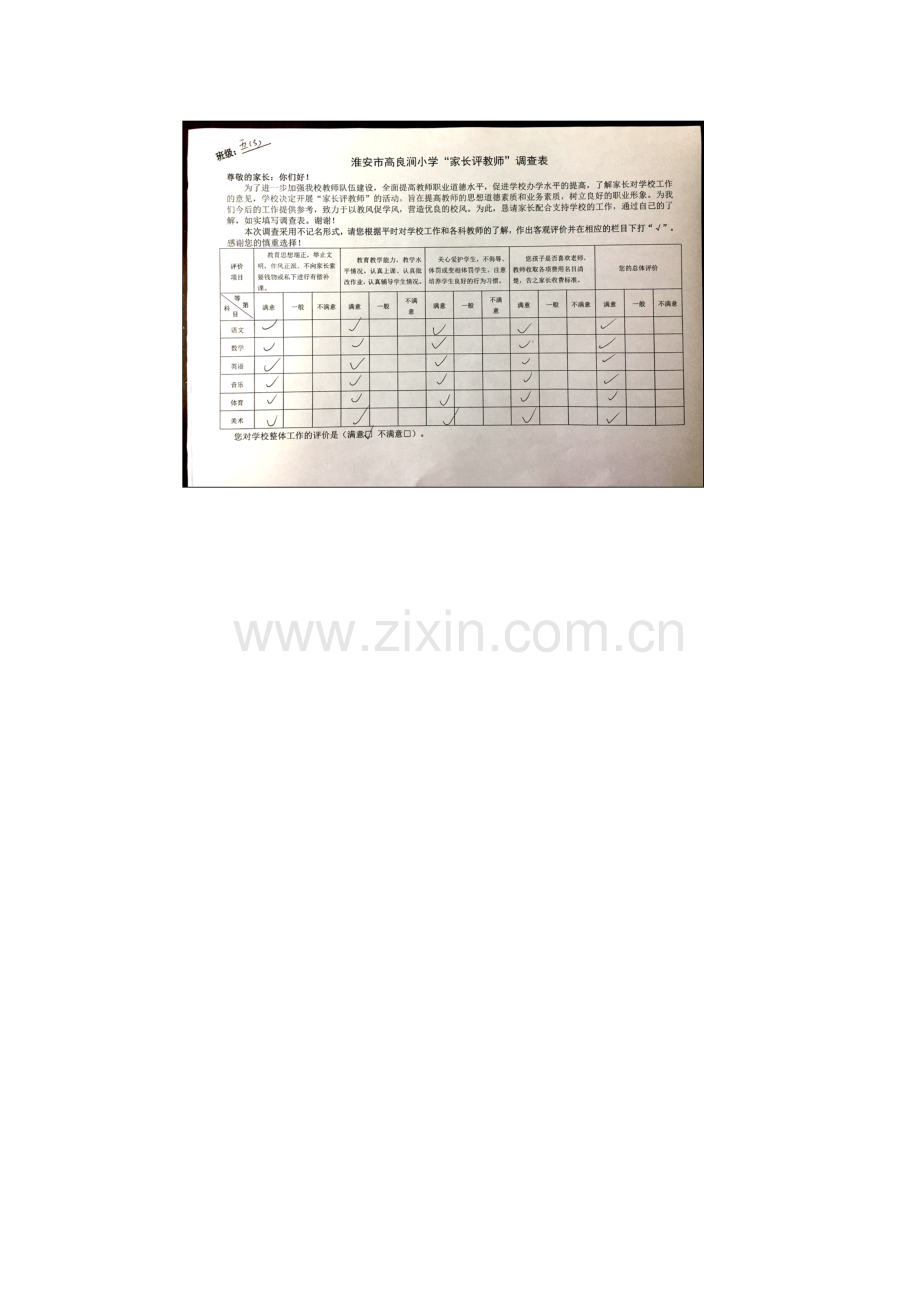 高良涧小学社会满意度调查报告.doc_第2页