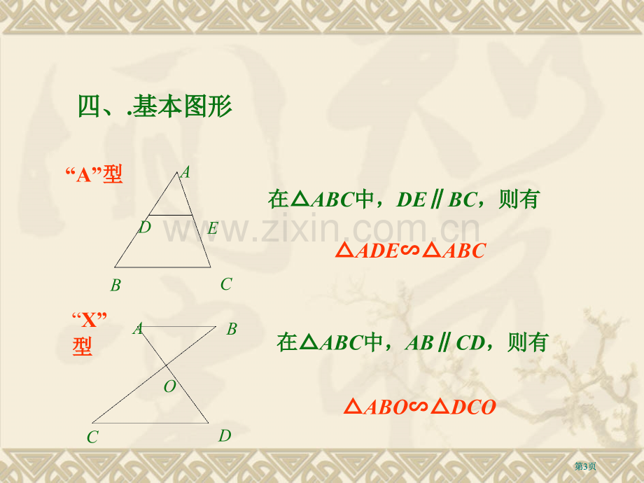 数学图形的相似复习苏科版八年级下公开课一等奖优质课大赛微课获奖课件.pptx_第3页