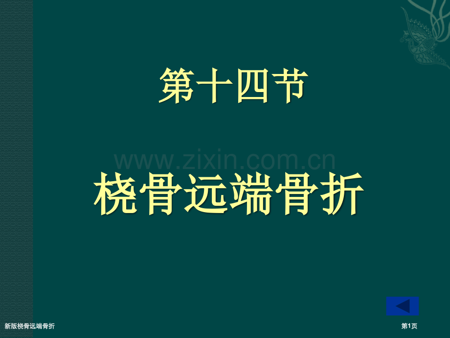 新版桡骨远端骨折专家讲座.pptx_第1页