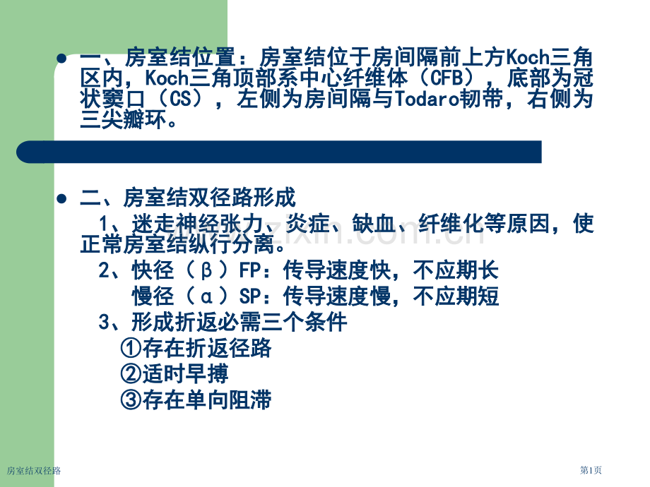 房室结双径路.pptx_第1页