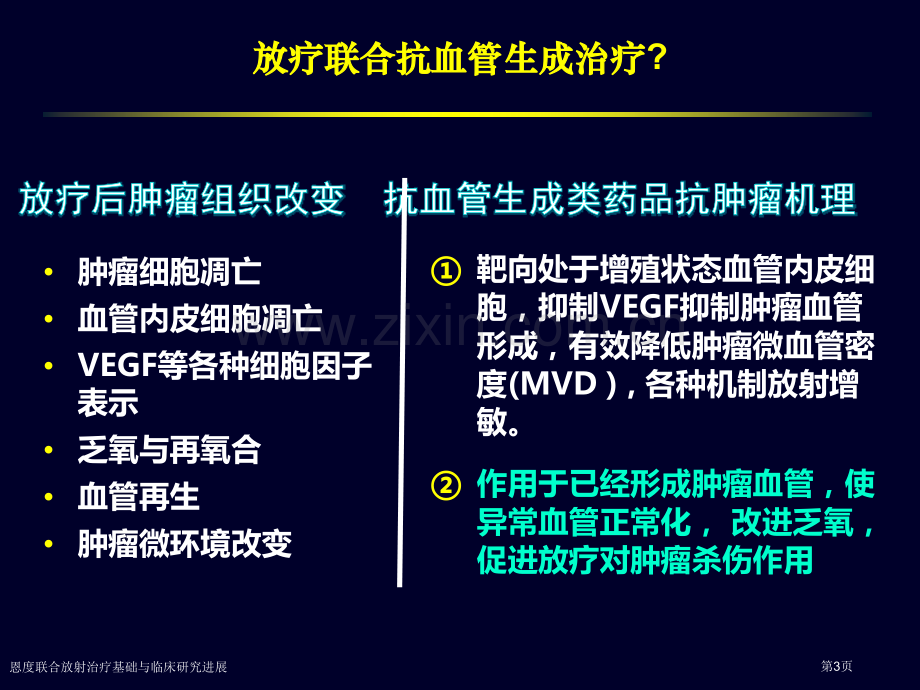 恩度联合放射治疗基础与临床研究进展专家讲座.pptx_第3页