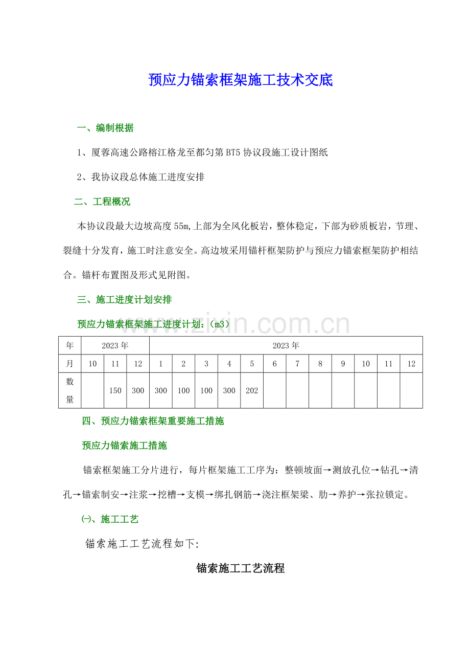 锚索技术交底.doc_第1页