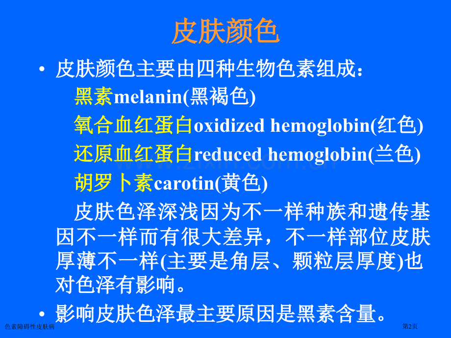 色素障碍性皮肤病专家讲座.pptx_第2页