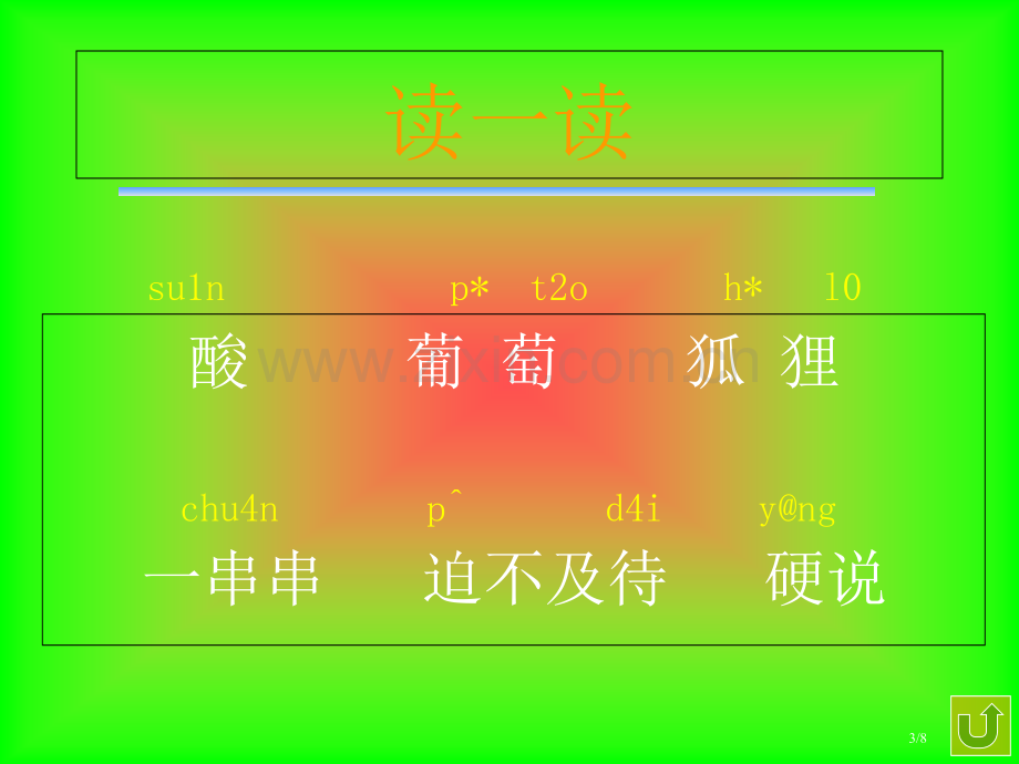 酸的和甜的教学演示市名师优质课赛课一等奖市公开课获奖课件.pptx_第3页