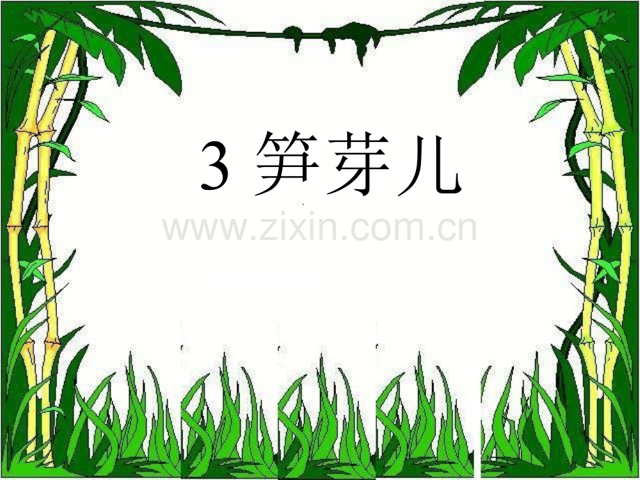 3笋芽儿上课用讲解.pptx_第1页