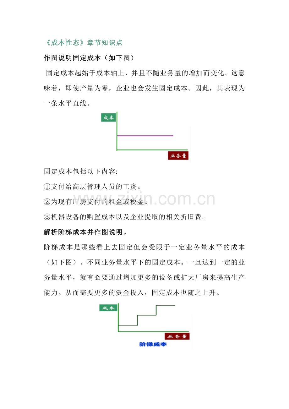 自考《企业成本管理会计》重点难点资料.docx_第1页