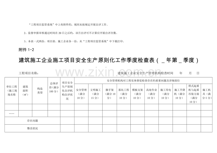 福建省建筑施工安全生产标准化考评实施细则.doc_第2页