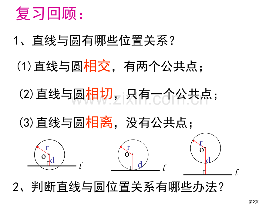 圆和圆的位置关系公开课一等奖优质课大赛微课获奖课件.pptx_第2页