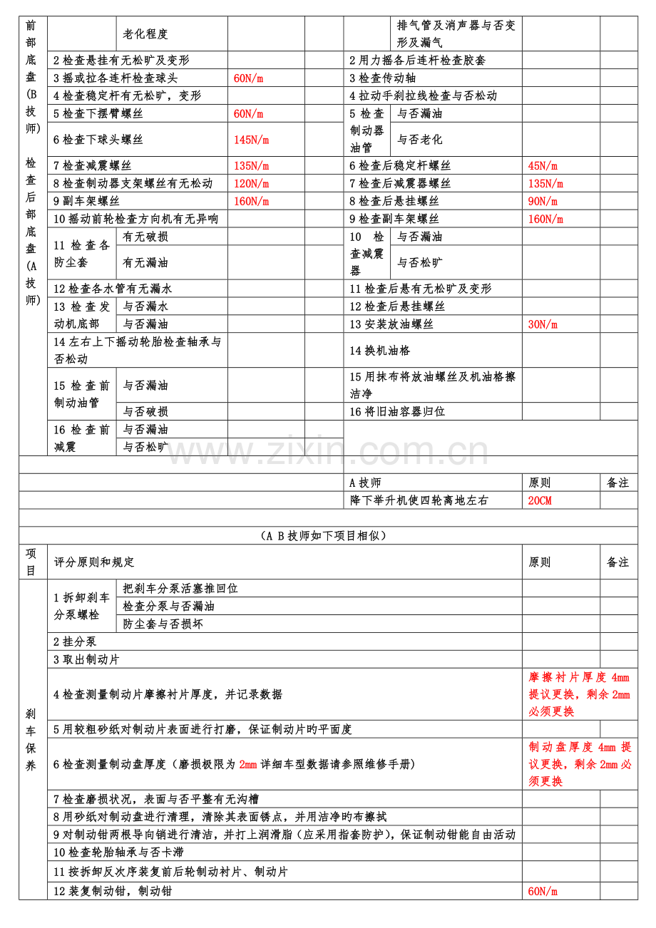 汽车维修汽车规范保养流程.docx_第3页