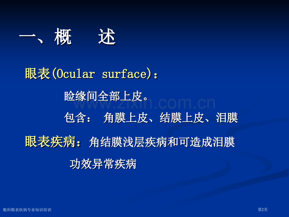 眼科眼表疾病专业知识培训专家讲座.pptx_第2页