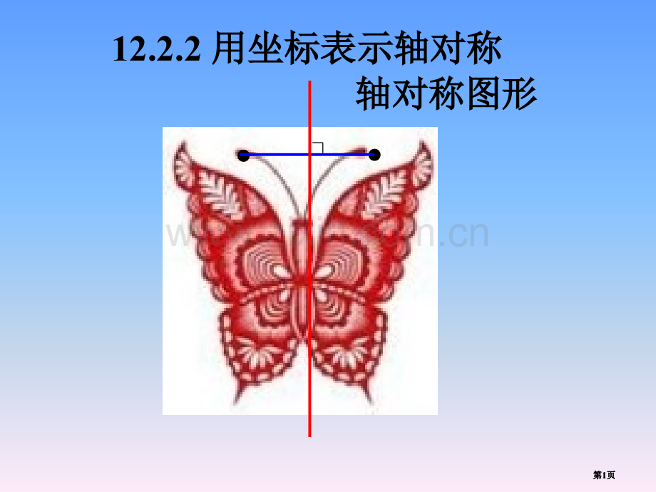 数学用坐标表示轴对称人教版八年级上公开课一等奖优质课大赛微课获奖课件.pptx_第1页