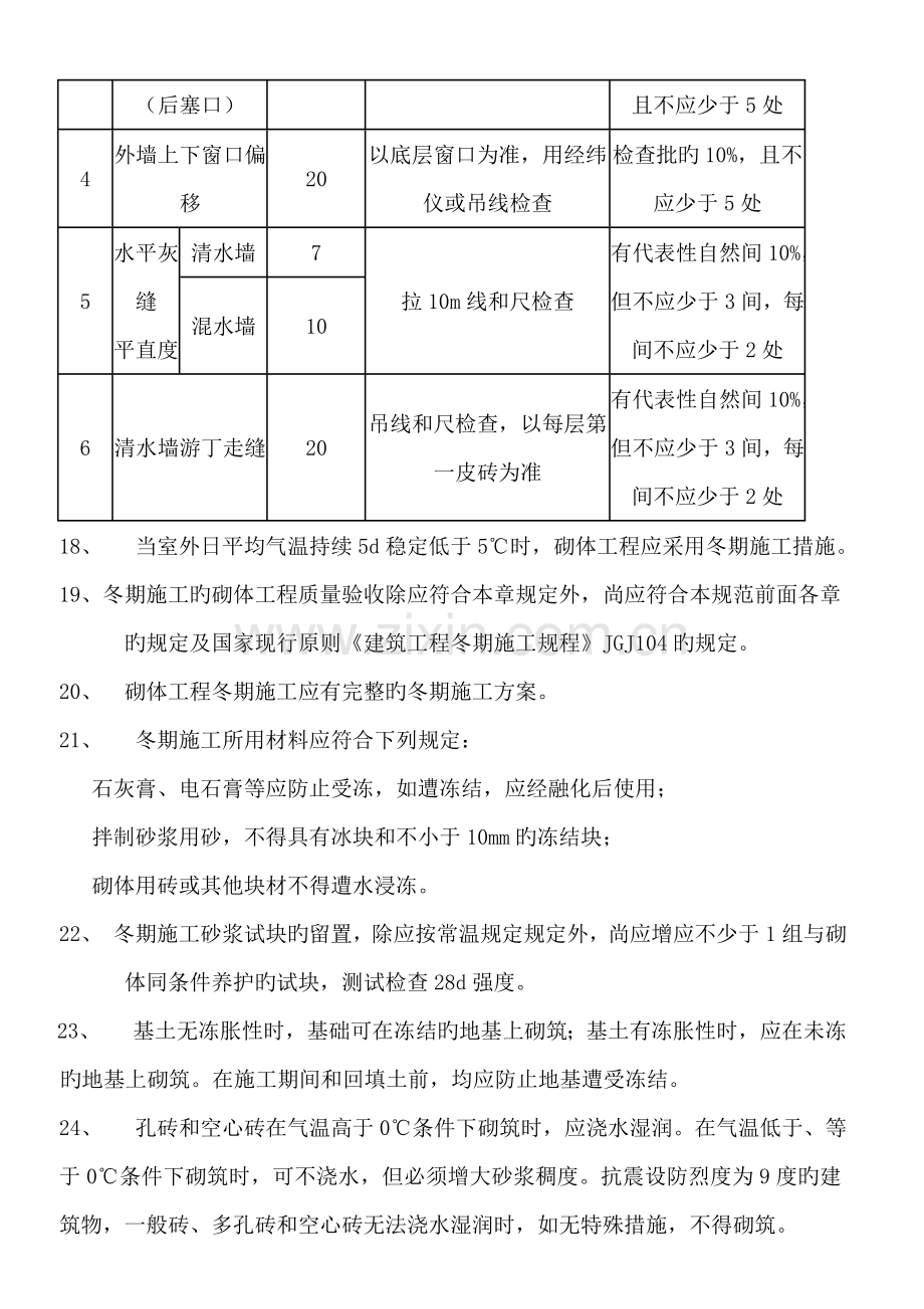 砖砌体施工技术操作规程.doc_第3页