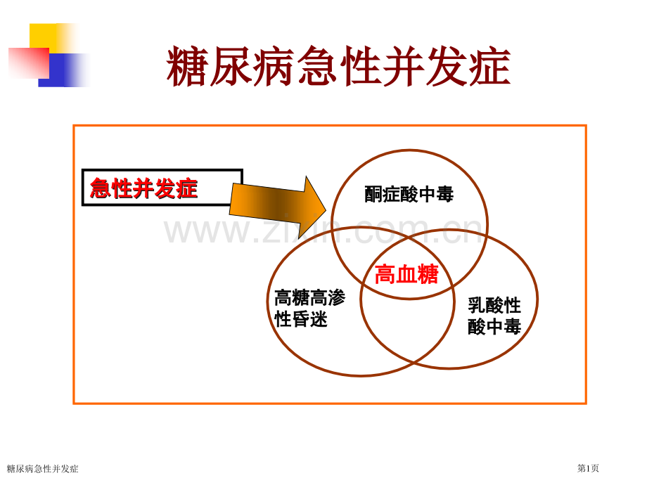 糖尿病急性并发症专家讲座.pptx_第1页