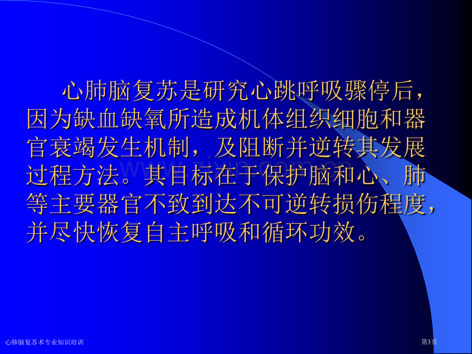 心肺脑复苏术专业知识培训专家讲座.pptx_第3页