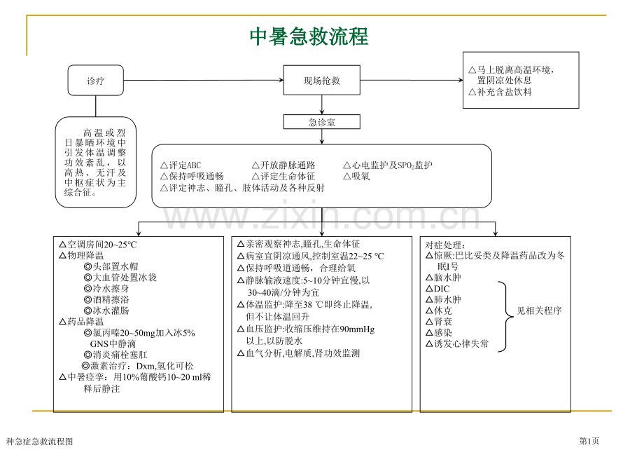 种急症急救流程图.pptx_第1页