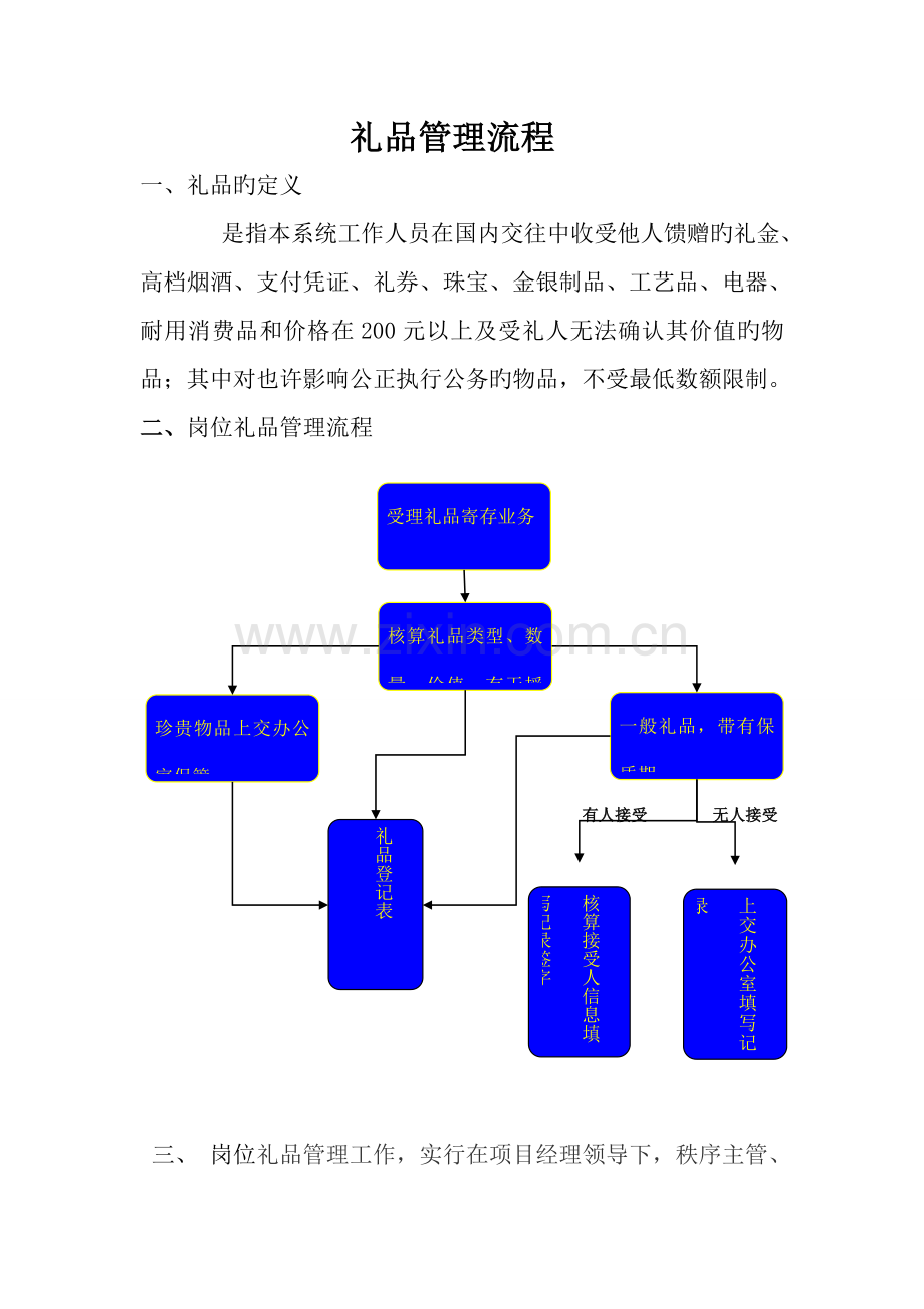 礼品管理流程.doc_第1页