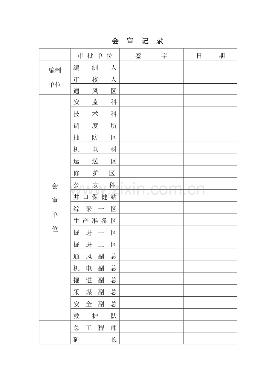 矿井反风演习计划与安全技术措施资料.doc_第3页