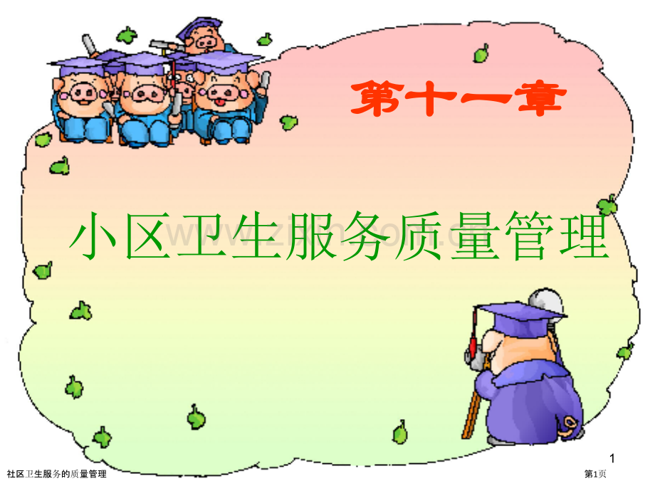 社区卫生服务的质量管理.pptx_第1页