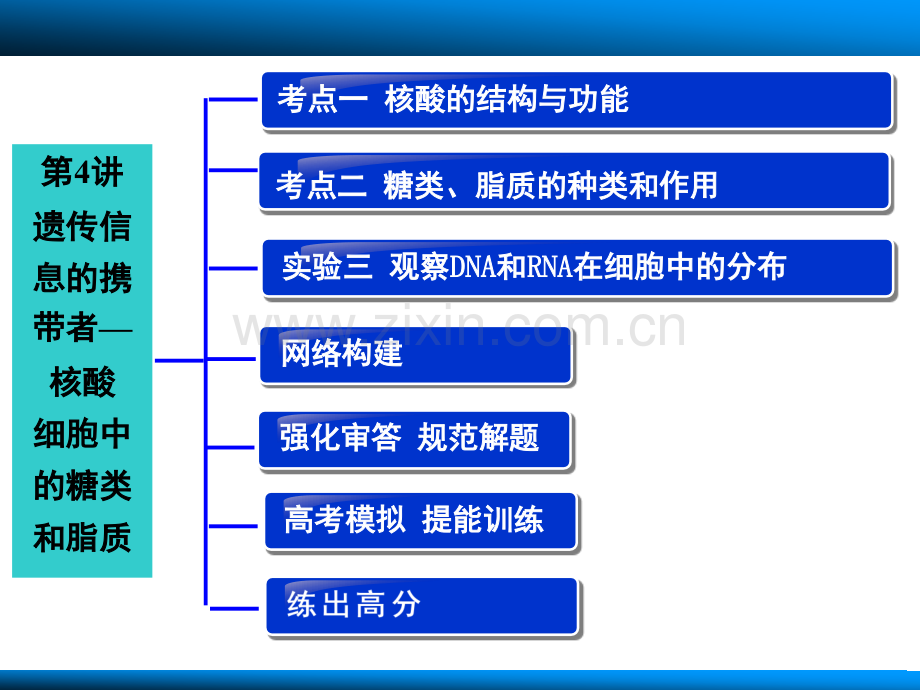 2015届《》高考生物复习资料第一单元第4讲-PPT课件.pptx_第1页