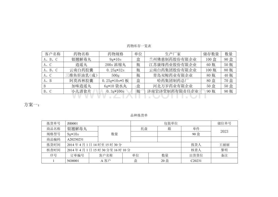 配送实训项目二三分补货作业.doc_第2页