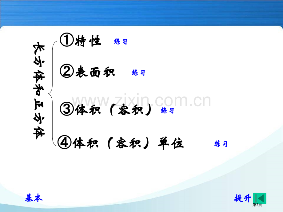 长方体和正方体和复习公开课一等奖优质课大赛微课获奖课件.pptx_第2页